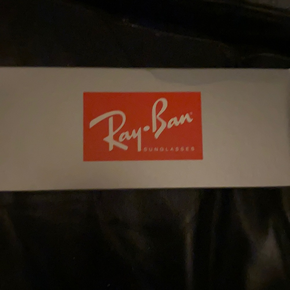 Brand new Ray-Ban sunglasses.
